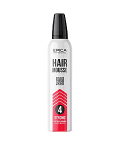 Epica Professional Hair Mousse Strong - Мусс для укладки сильной фиксации, 250 мл